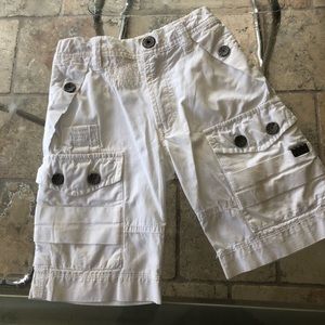 Boys white Diesel Shorts
